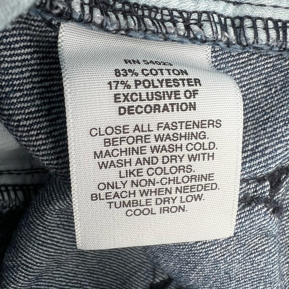 Gap Kids 1969 Boot Cut Adjustable Waistband Jeans Size 8 Slim - Picture 8 of 8